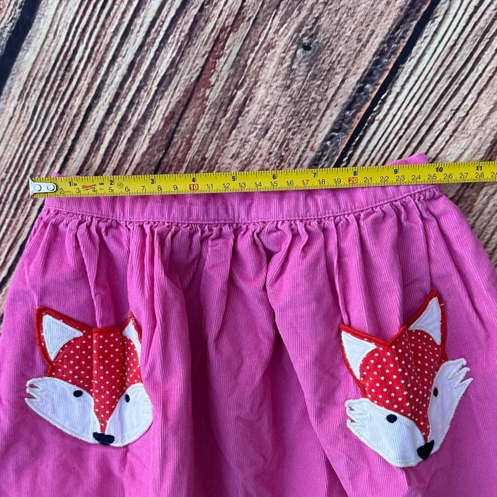 Mini Boden Vibrant Pink Fox Skirt - Picture 7 of 8
